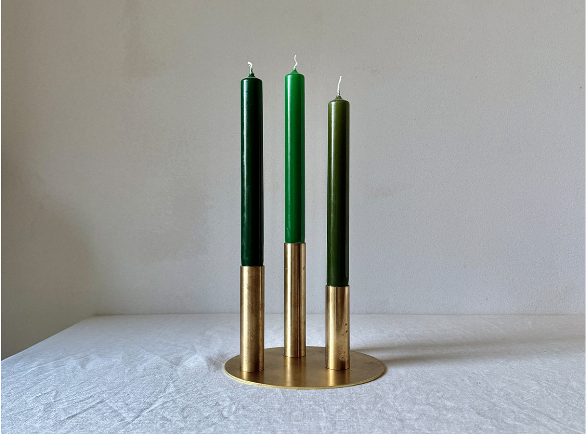 Messinguntersetzer "Unterscheibe"